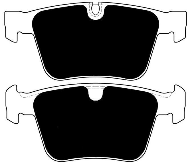 Porterfield Brake Pads for 2010 MERCEDES-BENZ ML63 AMG