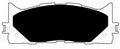 Porterfield Brake Pads for 2011 TOYOTA CAMRY