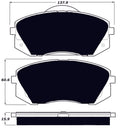 Porterfield Brake Pads for 2011 HYUNDAI TUCSON FWD