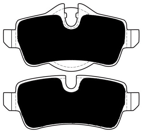 Porterfield Brake Pads for 2009 MINI Cooper w/JCW 316mm FD