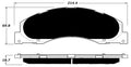 Porterfield Brake Pads for 2012 FORD E150, ECONOLINE