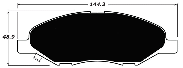 Porterfield Brake Pads for 2015 TOYOTA COROLLA Sedan(Rear Drum)