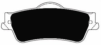 Porterfield Brake Pads for 2009 PONTIAC G8