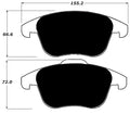 Porterfield Brake Pads for 2018 VOLKSWAGEN TIGUAN