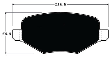 Porterfield Brake Pads for 2009 LINCOLN MKS