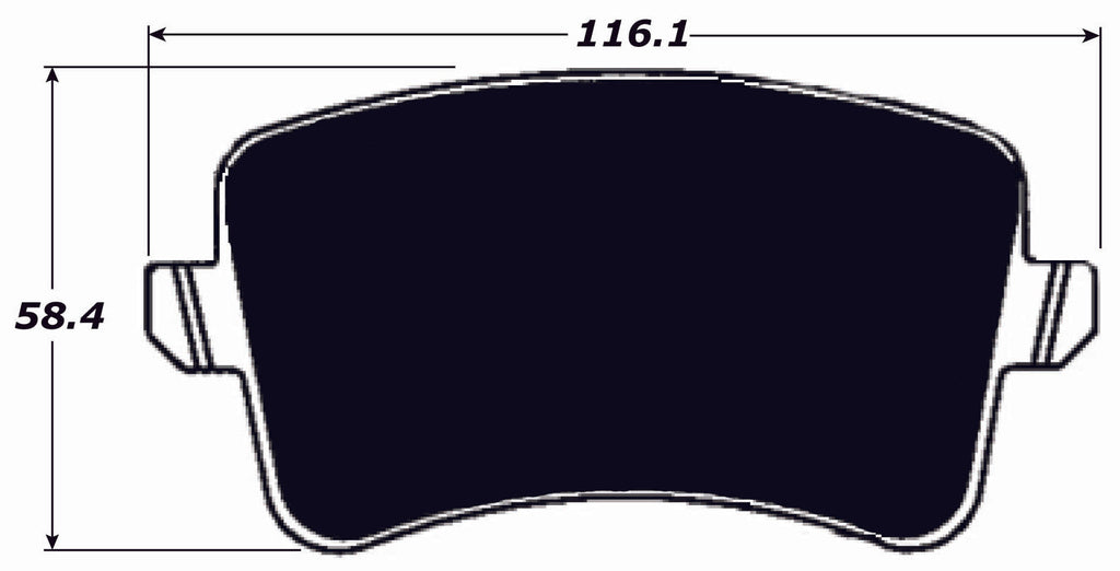 Porterfield Brake Pads for 2011 AUDI A4 Quattro