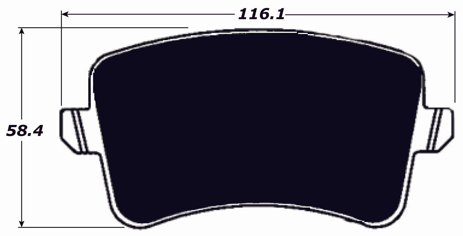 Porterfield Brake Pads for 2016 AUDI A4 Quattro - 320mm Front Disc