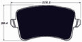 Porterfield Brake Pads for 2009 AUDI A4 Quattro - Turbo Sedan 2.0L