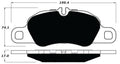 Porterfield Brake Pads for 2016 PORSCHE BOXSTER S