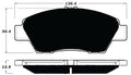 Porterfield Brake Pads for 2012 HONDA FIT