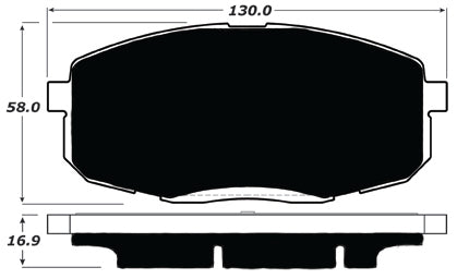Porterfield Brake Pads for 2011 KIA FORTE 2.0L