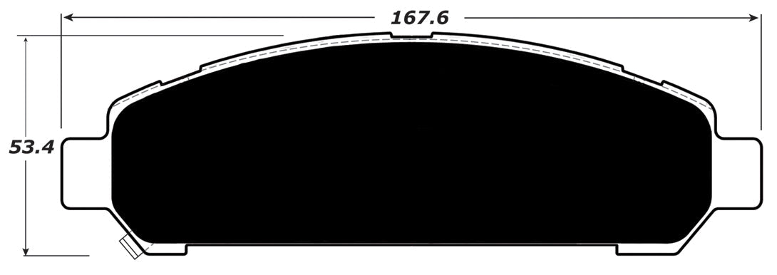 Porterfield Brake Pads for 2013 TOYOTA VENZA