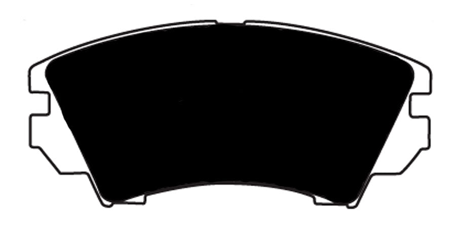 Porterfield Brake Pads for 2010 CHEVROLET CAMARO V6