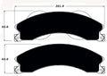 Porterfield Brake Pads for 2012 GMC SIERRA 3500