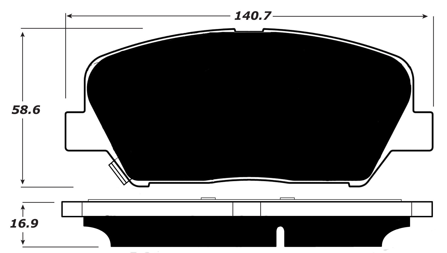 Porterfield Brake Pads for 2014 HYUNDAI GENESIS COUPE