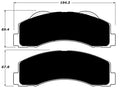 Porterfield Brake Pads for 2015 LINCOLN NAVIGATOR