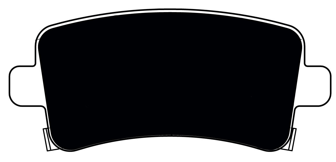 Porterfield Brake Pads for 2015 CHEVROLET MALIBU 17" J61