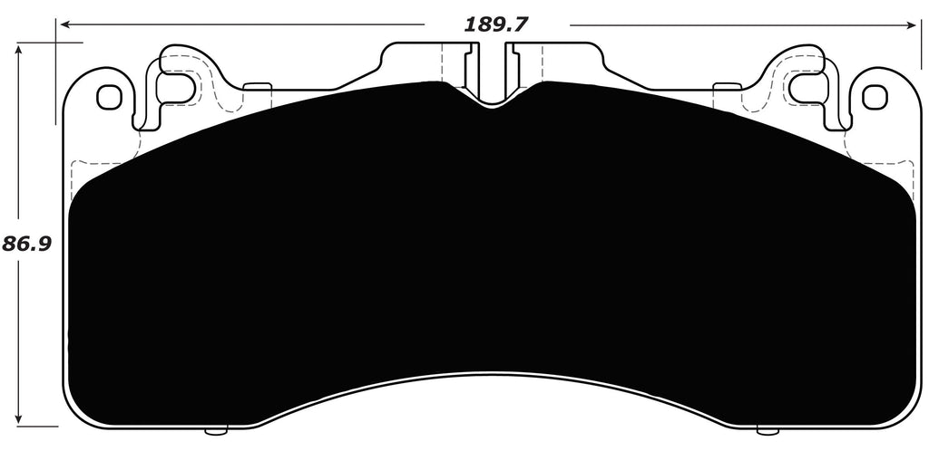Porterfield Brake Pads for 2015 LEXUS LS 460L w/Sport Pkg