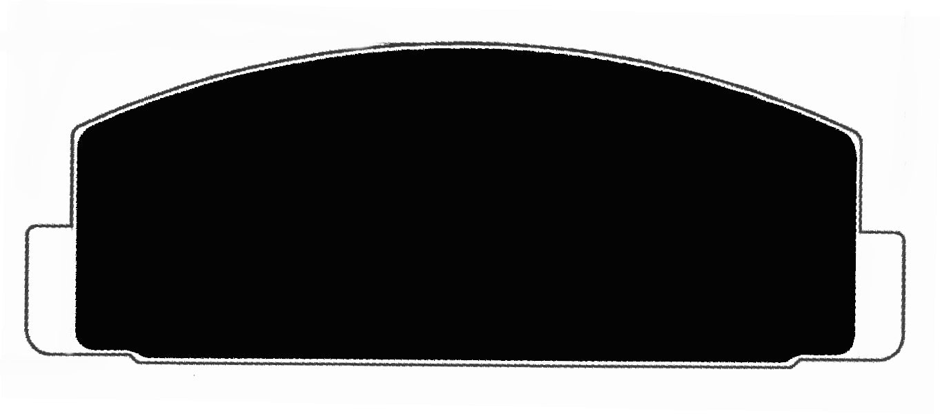 Porterfield Brake Pads for 1988 MITSUBISHI Starion