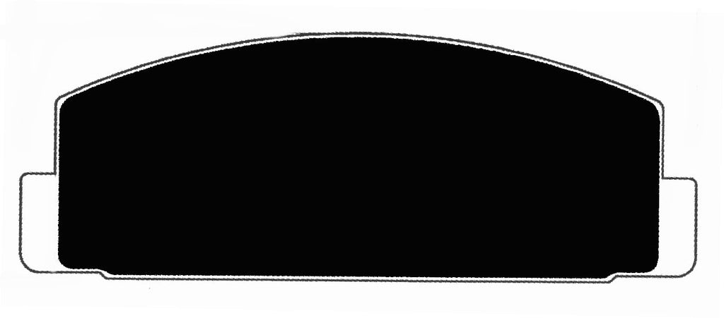 Porterfield Brake Pads for 1986 MITSUBISHI Starion