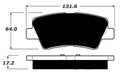 Porterfield Brake Pads for 2013 KIA Optima 2.0L Turbo