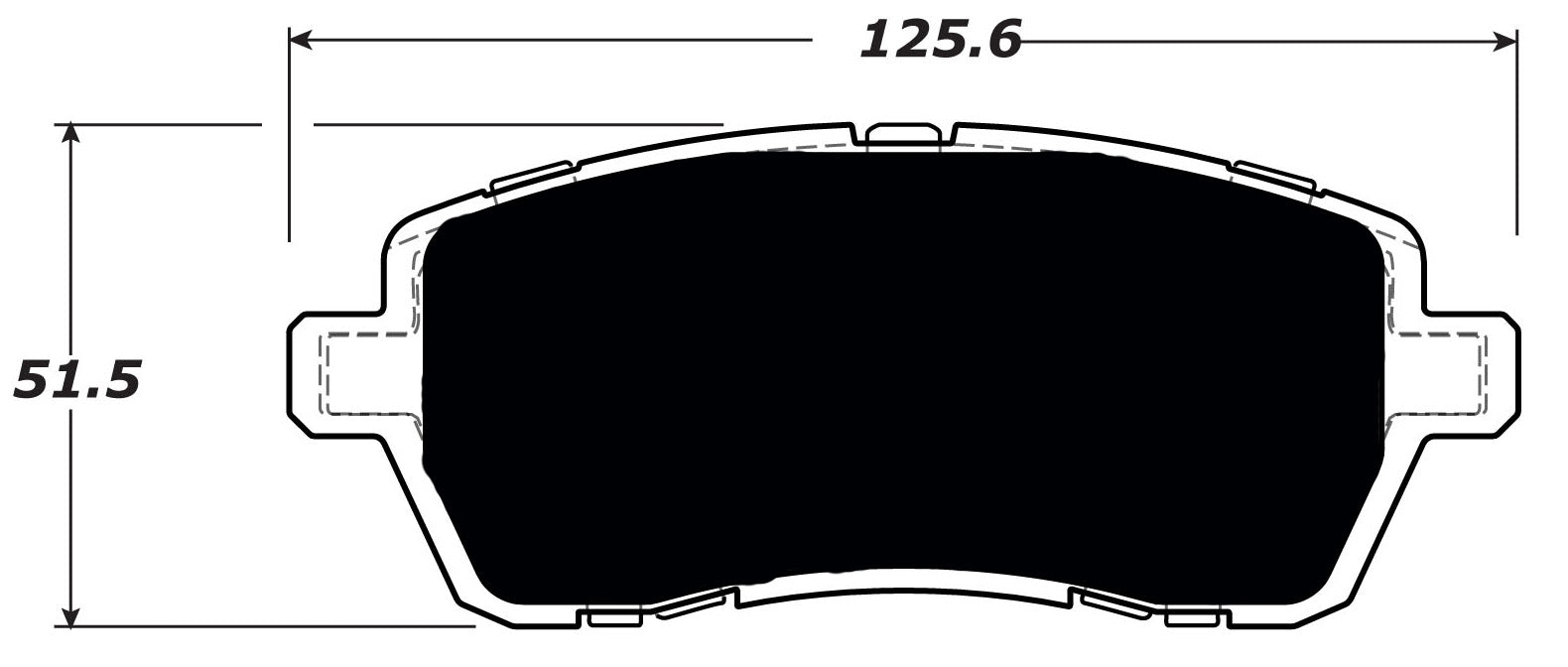 Porterfield Brake Pads for 2017 FORD FIESTA- Rear Drum