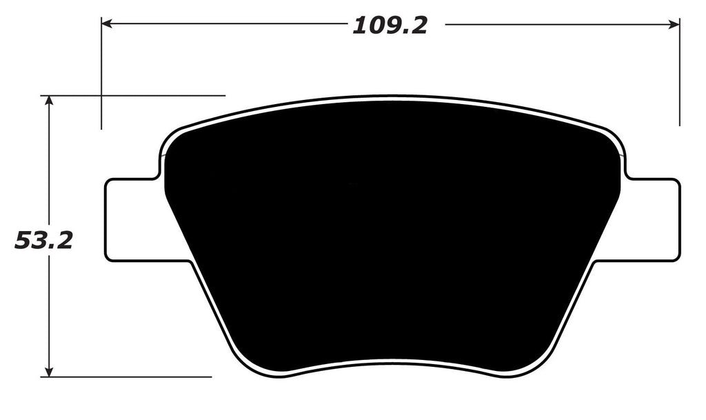Porterfield Brake Pads for 2013 VOLKSWAGEN GTI