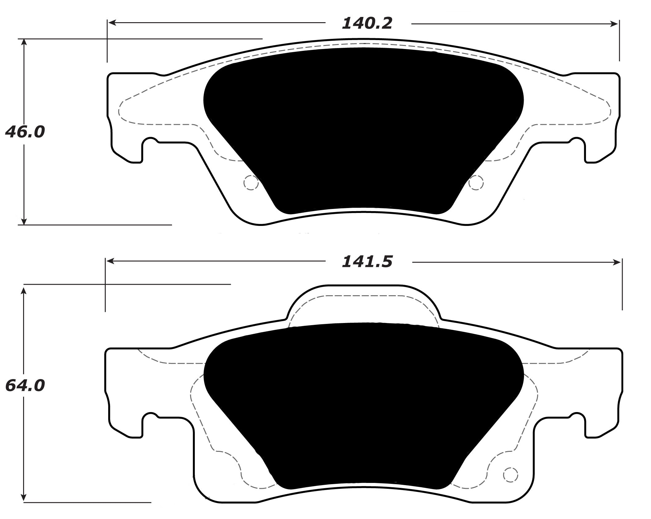 Porterfield Brake Pads for 2018 JEEP GRAND CHEROKEE w/350mm Front Disc