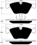 Porterfield Brake Pads for 2016 BMW 528 Series