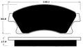 Porterfield Brake Pads for 2013 CHEVROLET SONIC