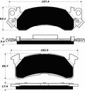 Porterfield Brake Pads for 1989 CHEVROLET SUBURBAN 2500 2WD