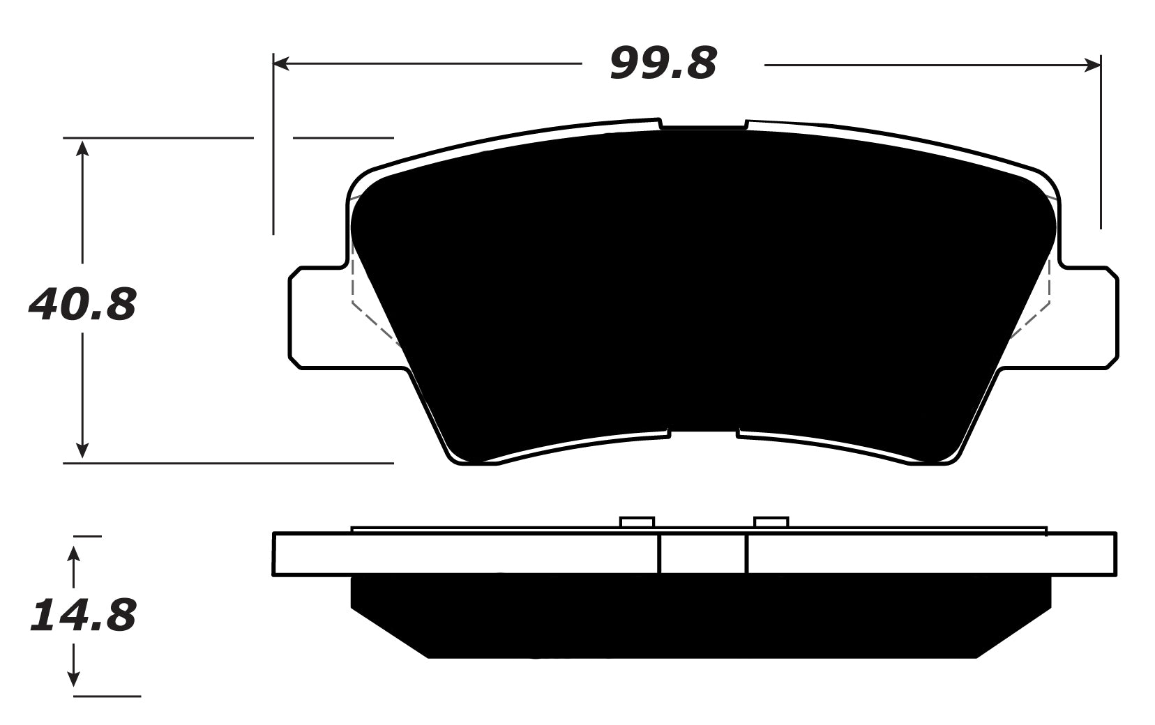 Porterfield Brake Pads for 2011 HYUNDAI ELANTRA Sedan