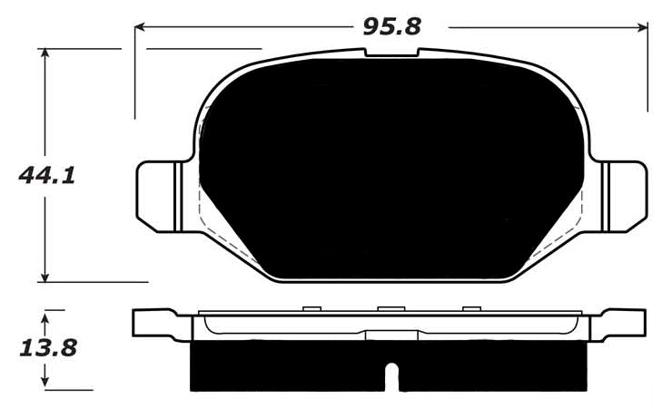 Porterfield Brake Pads for 2013 FIAT 500e