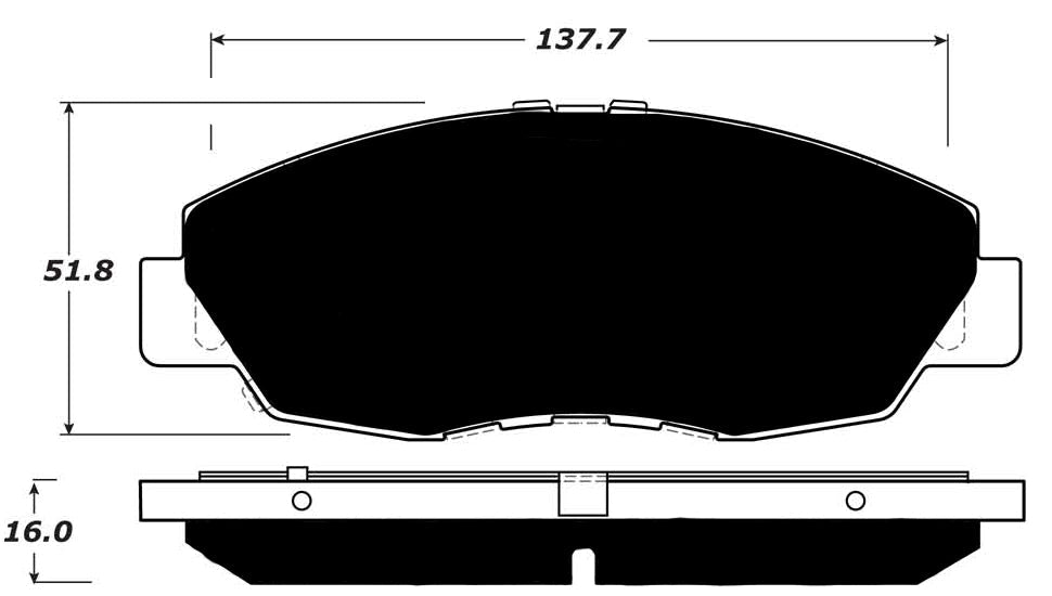 Porterfield Brake Pads for 2012 HONDA CIVIC Coupe EX