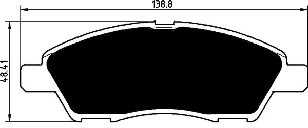 Porterfield Brake Pads for 2018 NISSAN Versa Note