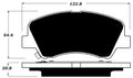 Porterfield Brake Pads for 2014 HYUNDAI ACCENT