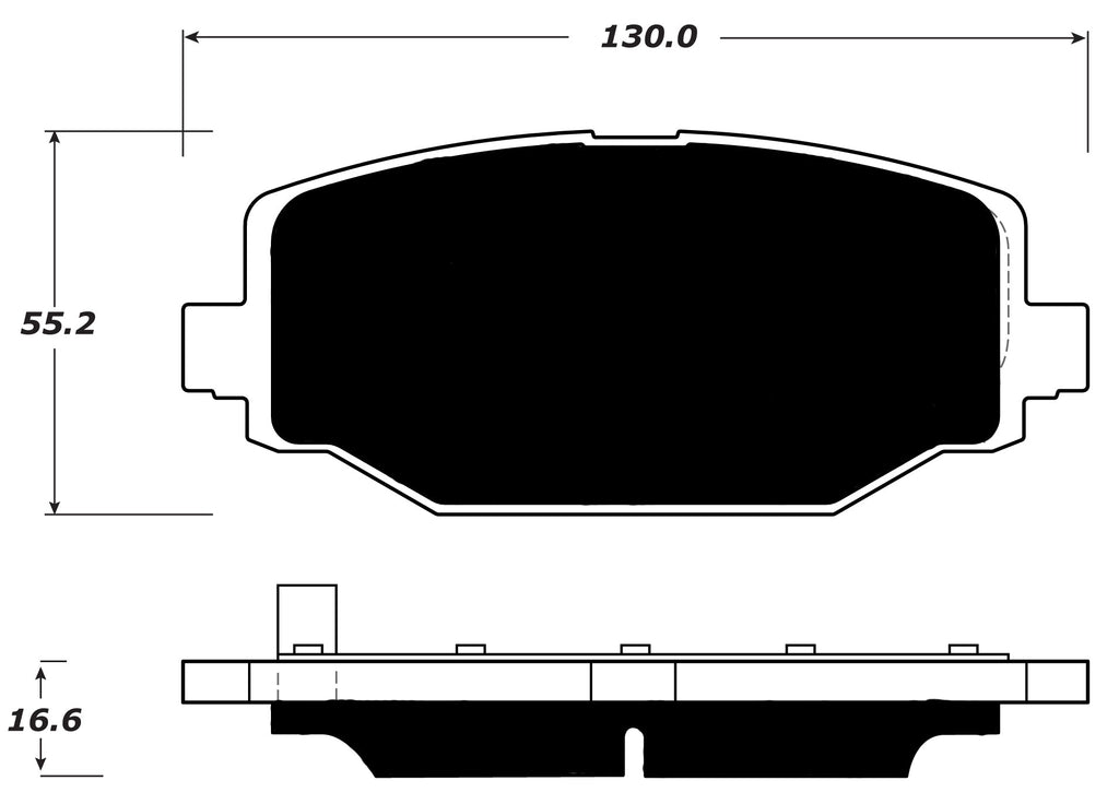 Porterfield Brake Pads for 2015 DODGE JOURNEY