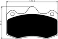 Porterfield Brake Pads for 2011 LOTUS EVORA