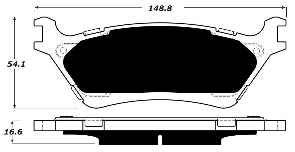 Porterfield Brake Pads for 2013 FORD F150 2WD
