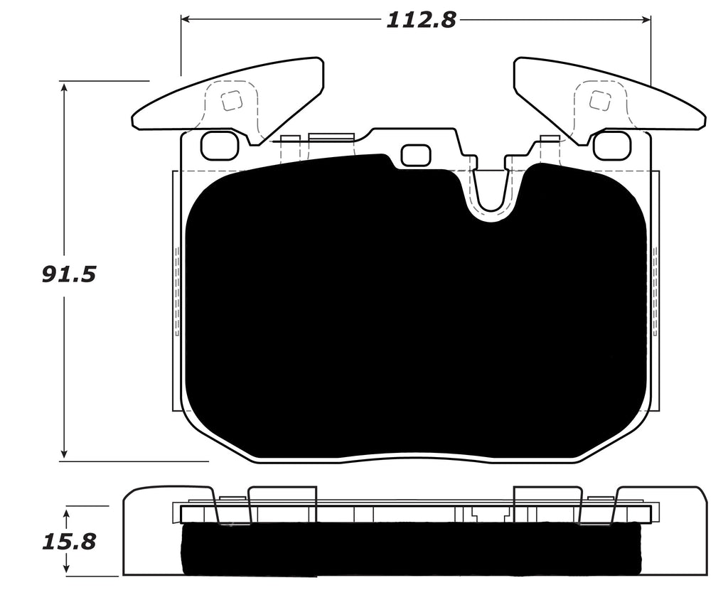 Porterfield Brake Pads for 2016 BMW 335 Sedan M Sport Pkg
