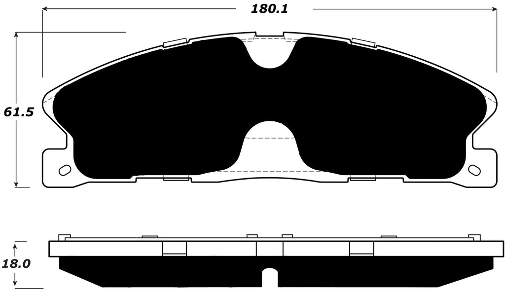 Porterfield Brake Pads for 2018 FORD EXPLORER Heavy Duty Brakes