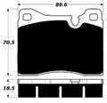Porterfield Brake Pads for 1984 BMW 733I