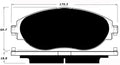 Porterfield Brake Pads for 2018 VOLKSWAGEN GTI - Performance Pkg