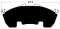 Porterfield Brake Pads for 2009 MERCEDES-BENZ SLR