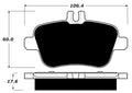 Porterfield Brake Pads for 2014 MERCEDES-BENZ CLA250 4MATIC