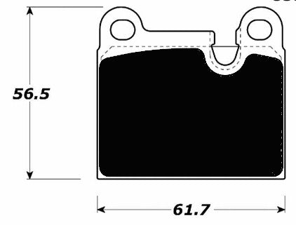 Porterfield Brake Pads for 1980 BMW 733I