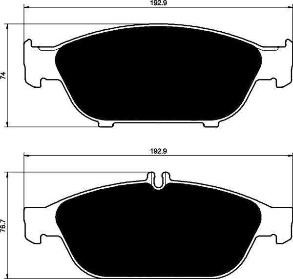 Porterfield Brake Pads for 2014 MERCEDES-BENZ E550 Cabriolet