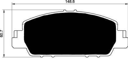 Porterfield Brake Pads for 2014 HONDA ACCORD Touring