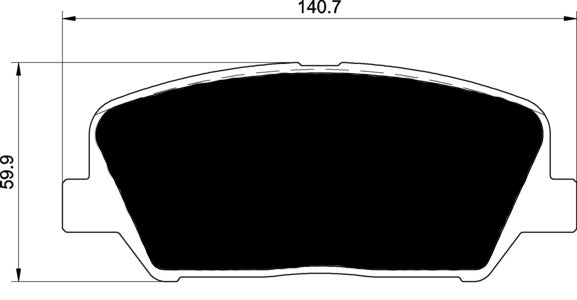 Porterfield Brake Pads for 2012 HYUNDAI VELOSTER Turbo
