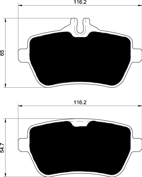 Porterfield Brake Pads for 2014 MERCEDES-BENZ S550
